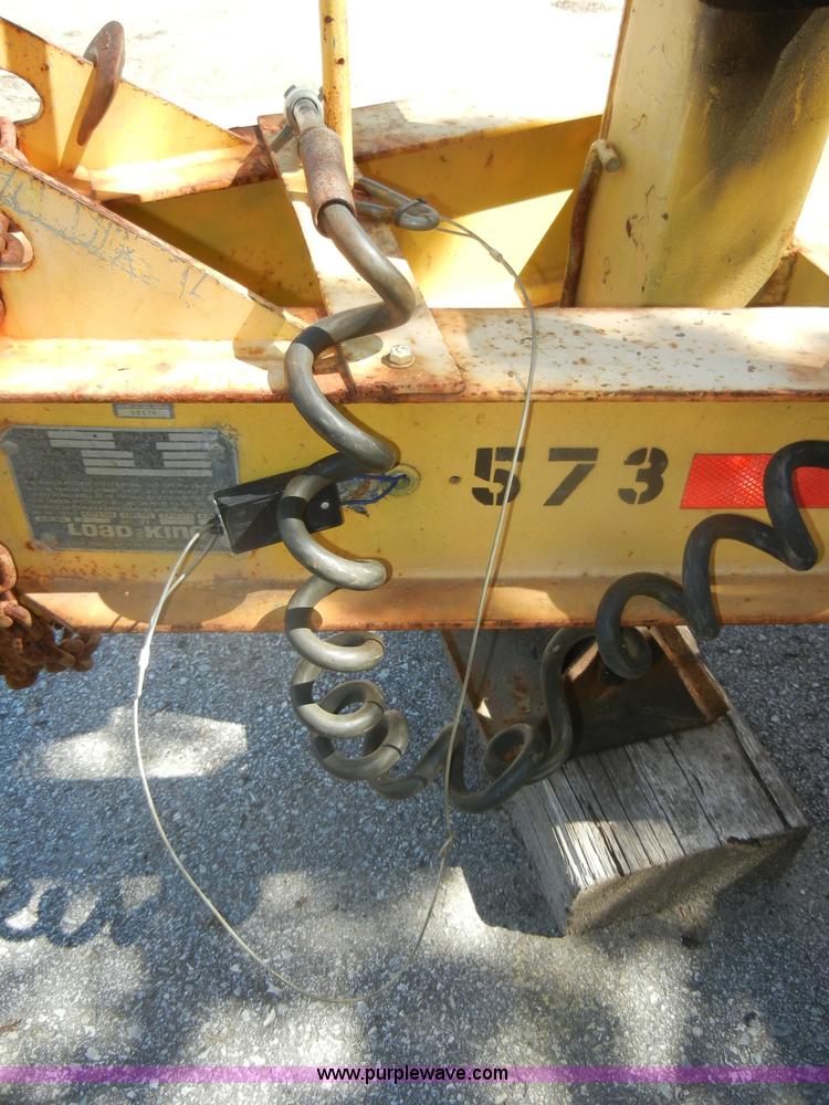 image for item D4078 1986 Load King 92TT 24' tip construction trailer