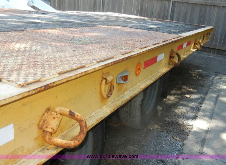 image for item D4078 1986 Load King 92TT 24' tip construction trailer