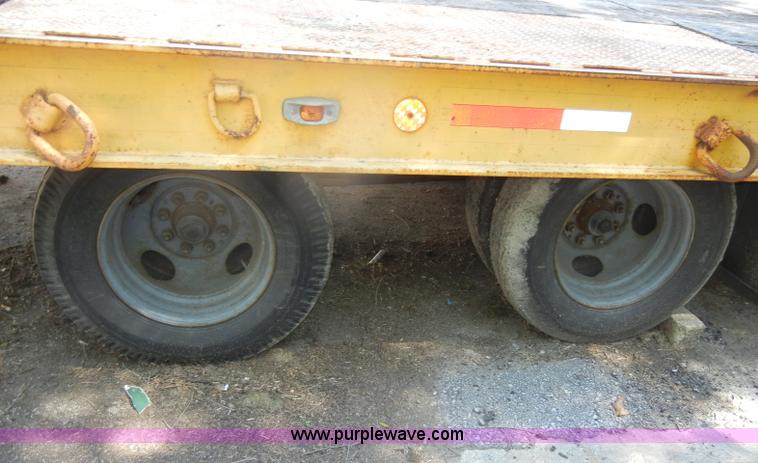 image for item D4078 1986 Load King 92TT 24' tip construction trailer