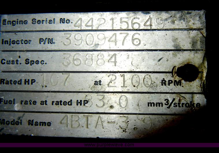 image for item D4098 1988 Hyster C832A pad foot roller