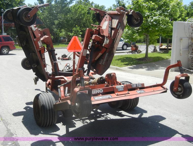 image for item D4105 Rhino TX145 grounds keeper mower