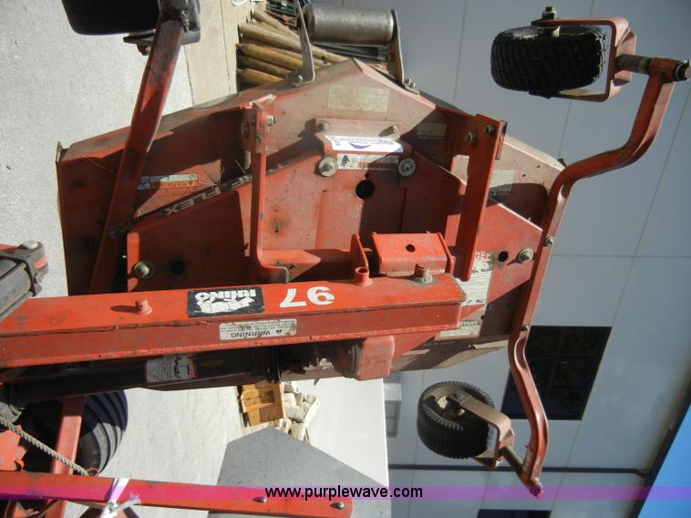 image for item D4105 Rhino TX145 grounds keeper mower