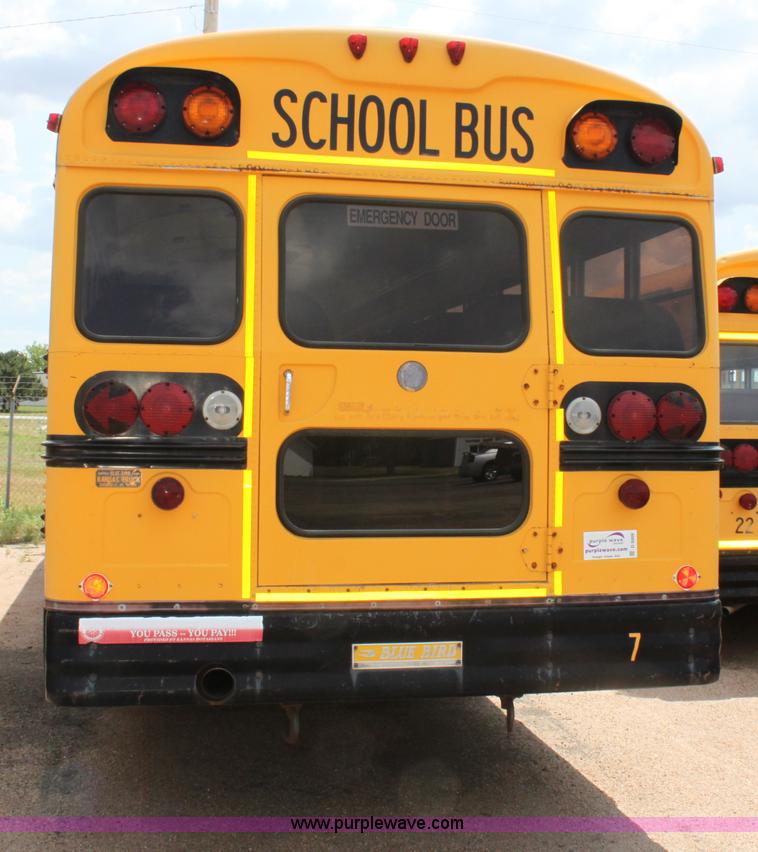 image for item D5009 1991 Blue Bird TC2000 school bus