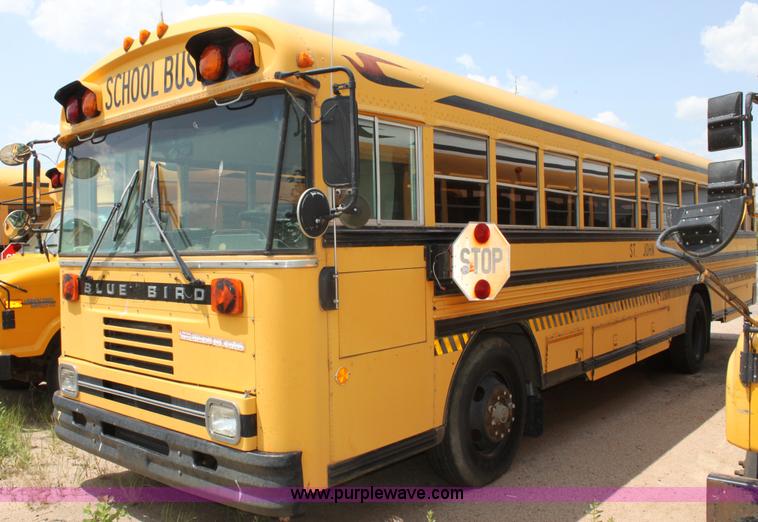image for item D5009 1991 Blue Bird TC2000 school bus