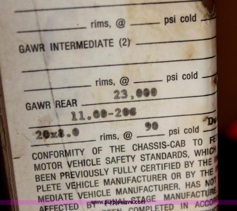 image for item D5028 1986 International 1754 dump truck