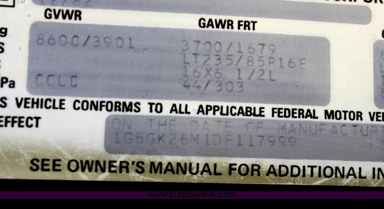 image for item D5036 1983 Chevrolet Suburban K20 Custom Deluxe SUV