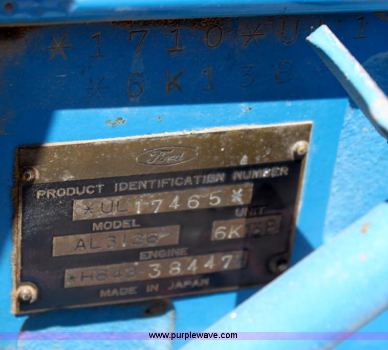 image for item D5038 Ford 1710 tractor