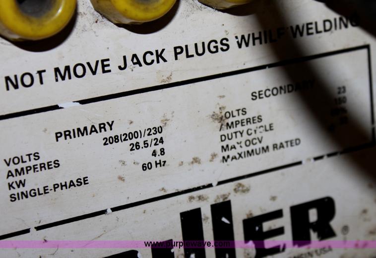 image for item D5039 Millermatic 35 wire feed welder