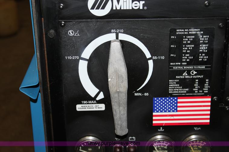 image for item D5040 Miller Big 40 diesel constant current DC welder/generator