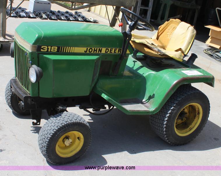 image for item D5056 John Deere 318 lawn mower