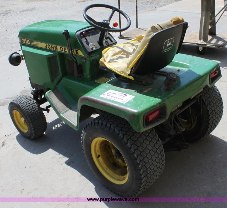 image for item D5056 John Deere 318 lawn mower