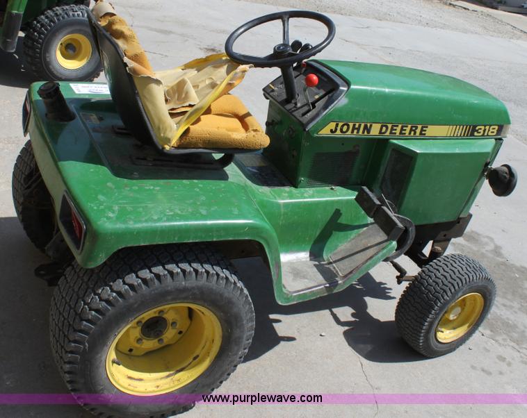 image for item D5056 John Deere 318 lawn mower