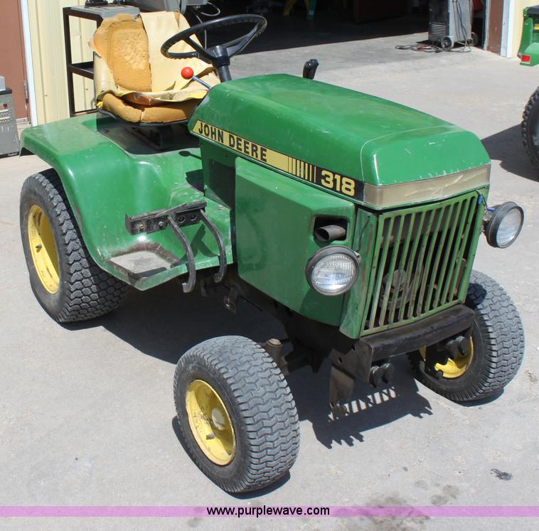 image for item D5056 John Deere 318 lawn mower