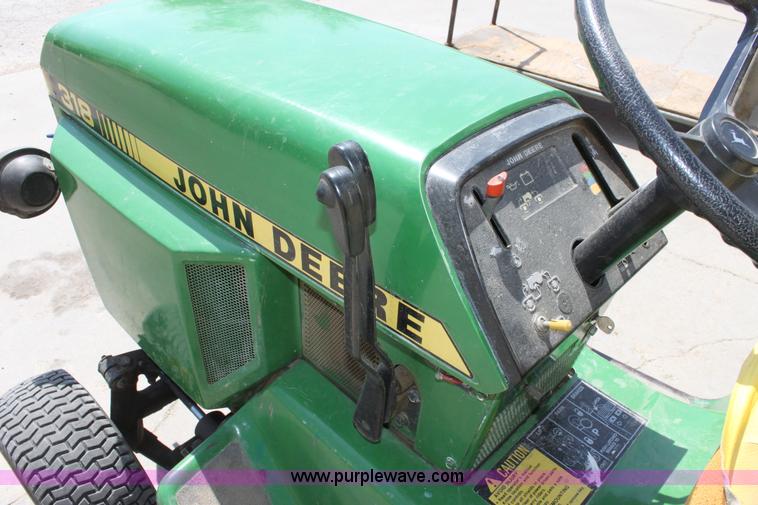 image for item D5056 John Deere 318 lawn mower