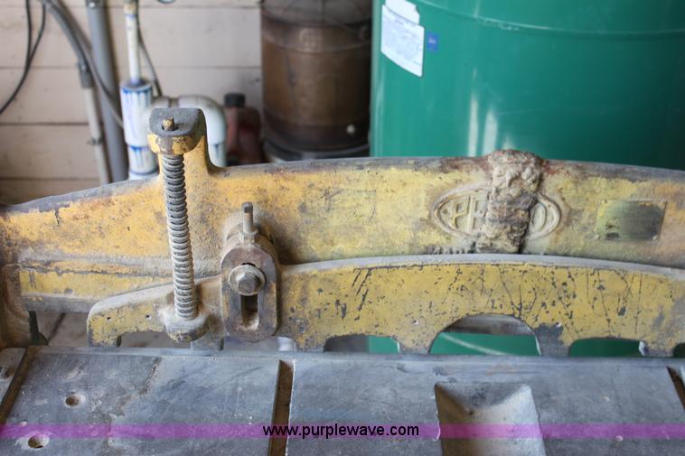 image for item D5059 Peck stove and Wilcox 18 gauge metal shear