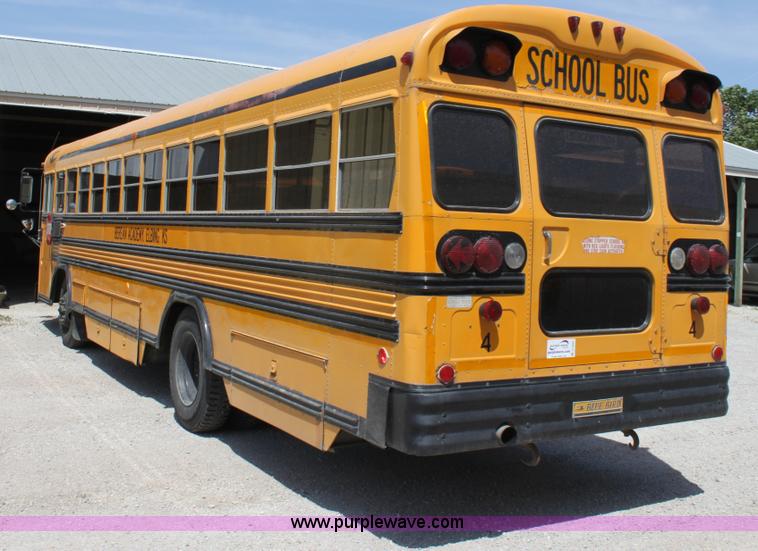 image for item D5063 1992 Blue Bird TC2000 school bus