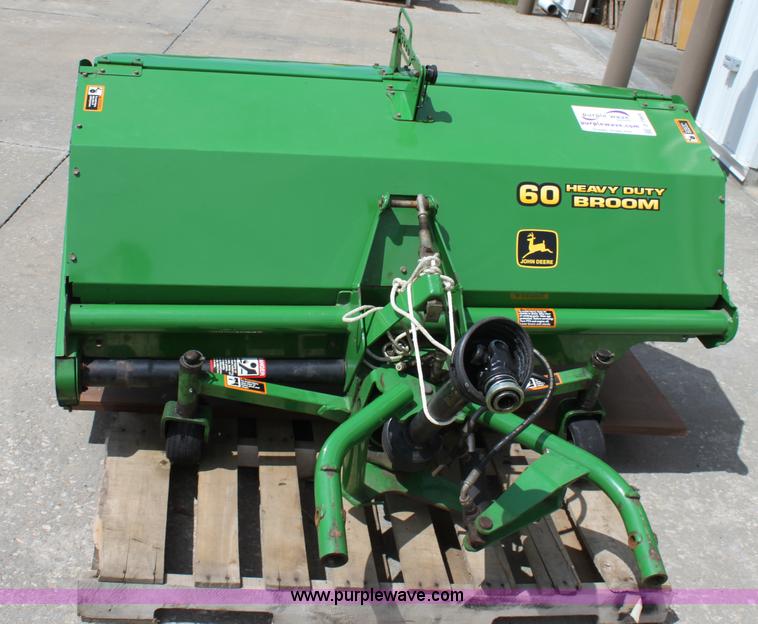 image for item D7969 John Deere 60 broom