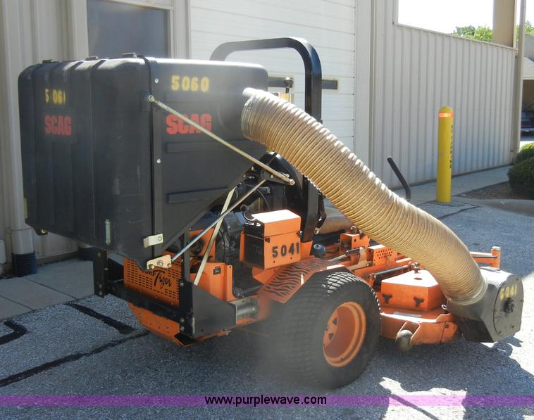 image for item K9215 2007 Scag Turf Tiger ZTR mower