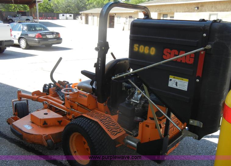 image for item K9215 2007 Scag Turf Tiger ZTR mower