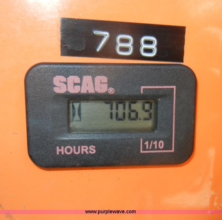 image for item K9215 2007 Scag Turf Tiger ZTR mower