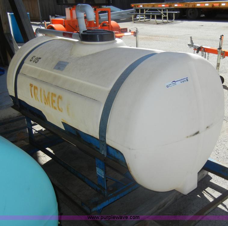 image for item K9216 200 gallon chemical spray tank on skid
