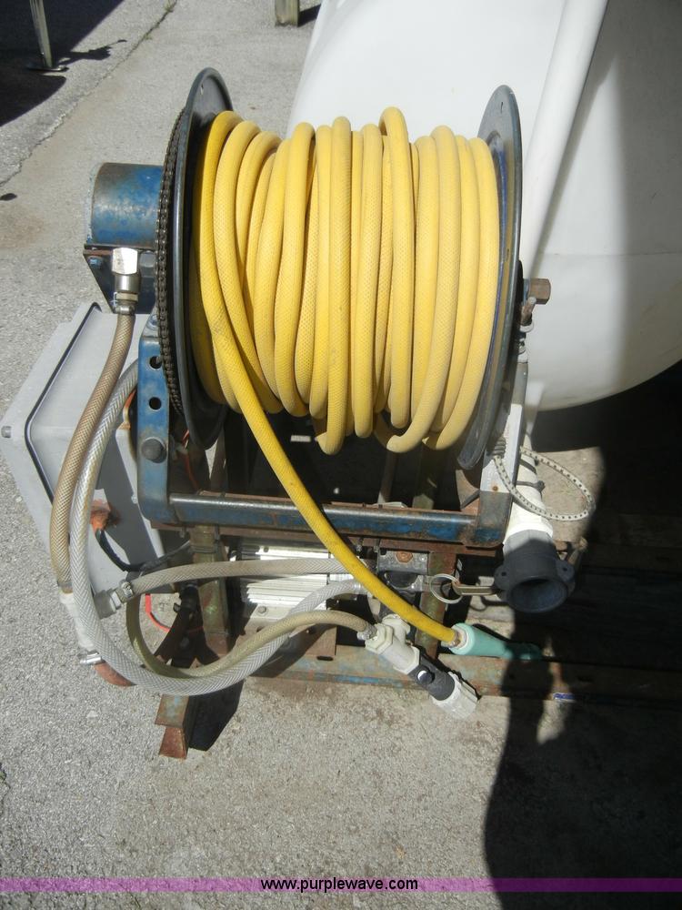 image for item K9216 200 gallon chemical spray tank on skid