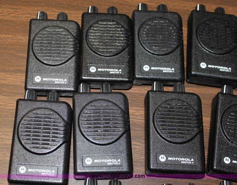 image for item L9724 (34) Motorola Minitor V pagers