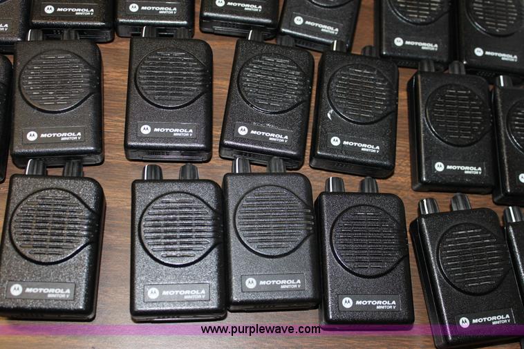 image for item L9724 (34) Motorola Minitor V pagers