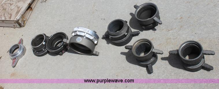 image for item L9729 (8) hose couplers and reducers