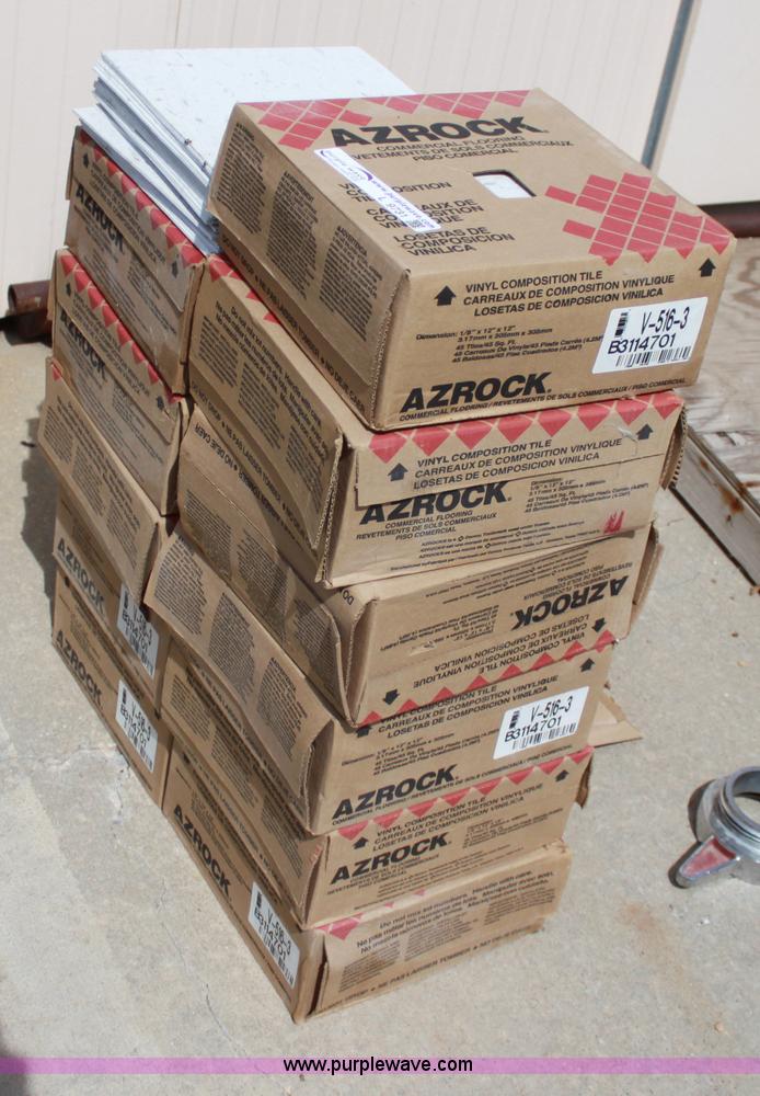 image for item L9731 (11) boxes of Azrock 12" x 12" vinyl composite tile