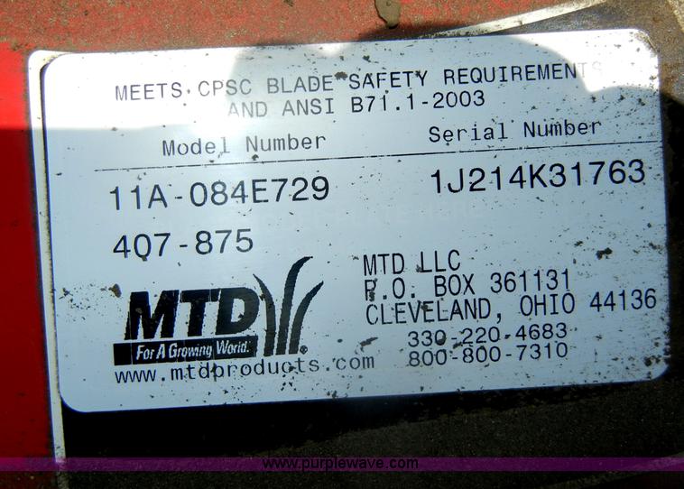 image for item M9522 MTD 22" push mower