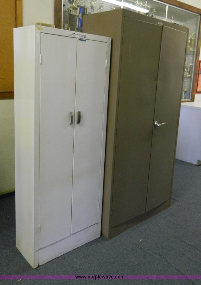 image for item T9858 (2) metal cabinets