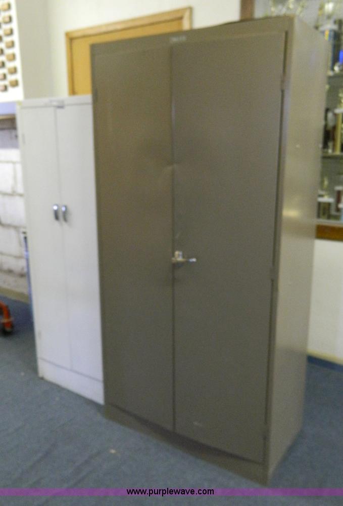 image for item T9858 (2) metal cabinets