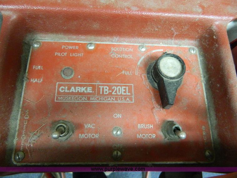 image for item T9864 Clarke TB 20EL floor scrubber