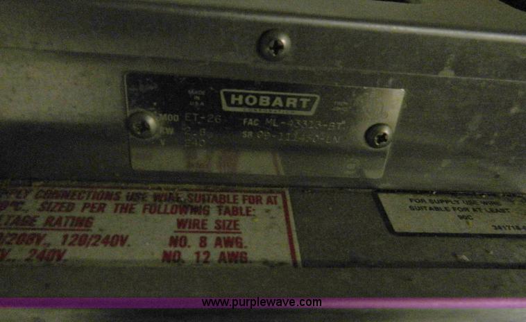 image for item T9877 Hobart ET-26 commercial toaster