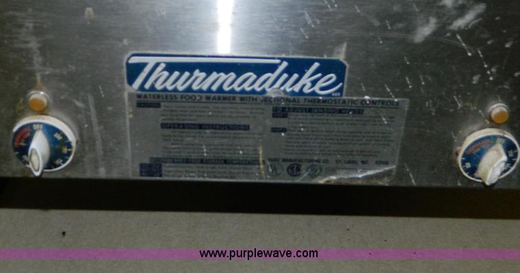 image for item T9880 Stainless steel hot serve counter