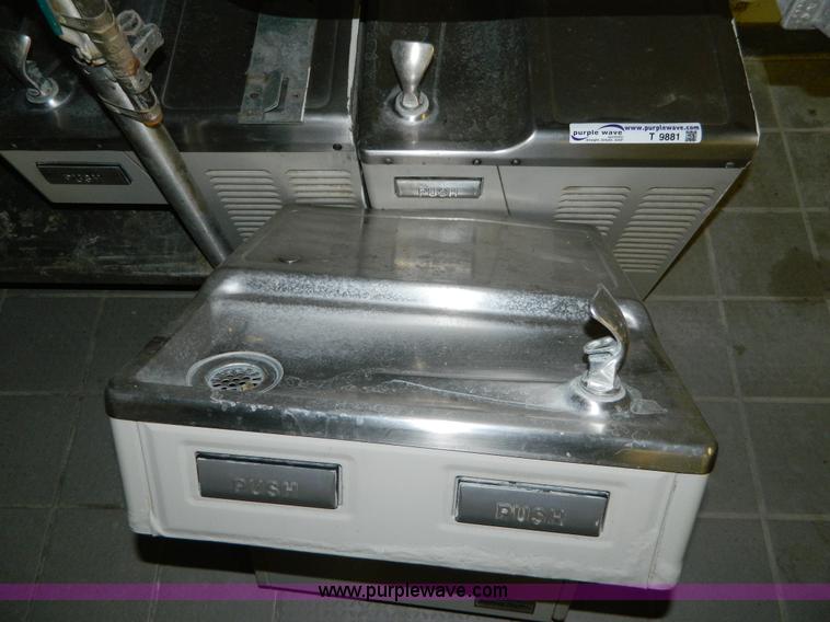 image for item T9881 (3) Halsey Taylor wall mount drink fountains