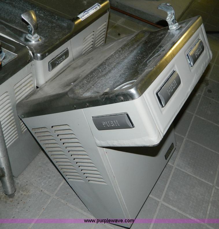 image for item T9881 (3) Halsey Taylor wall mount drink fountains