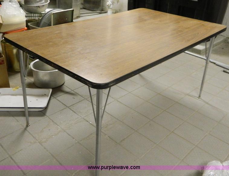 image for item T9882 (2) 5' cafeteria tables