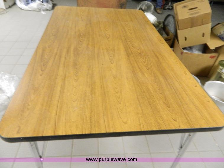 image for item T9882 (2) 5' cafeteria tables