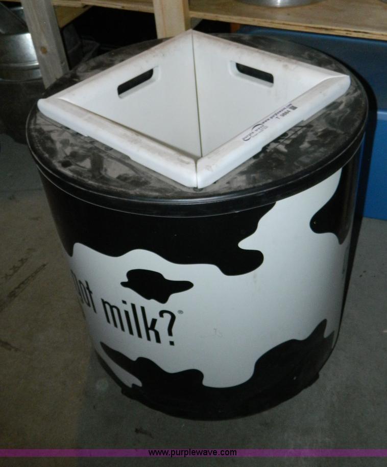 image for item T9884 Got Milk rolling milk cooler