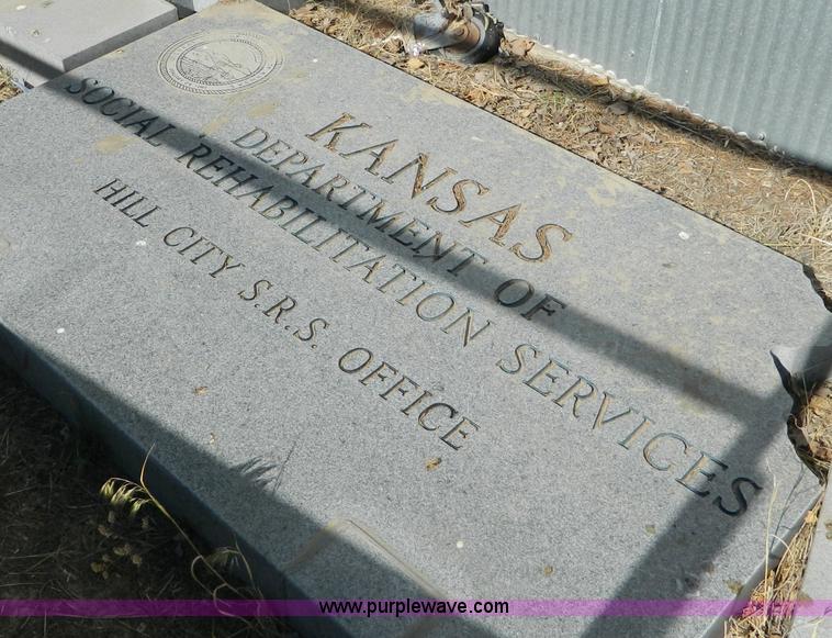 image for item T9892 Granite stone sign