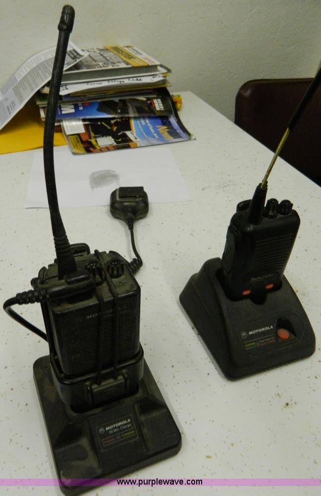 image for item T9894 Motorola UHF radios