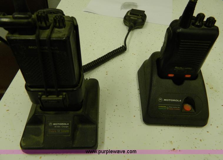 image for item T9894 Motorola UHF radios