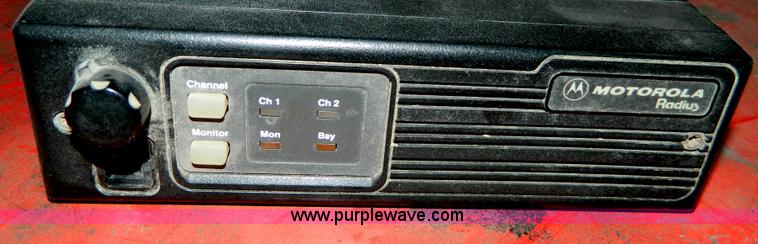 image for item T9894 Motorola UHF radios