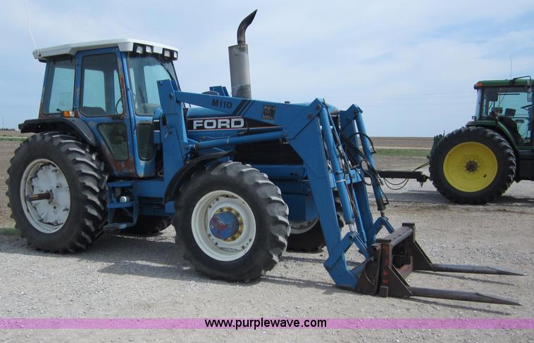 image for item A3880 1992 Ford 8730 MFWD tractor