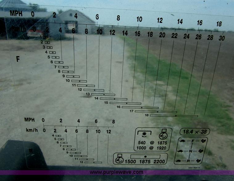 image for item A3880 1992 Ford 8730 MFWD tractor