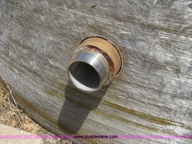 image for item A6389 Fiberglass 8,000 gallon tank