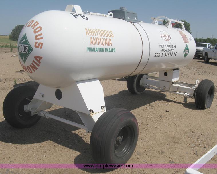 image for item A6393 Anhydrous ammonia application tank