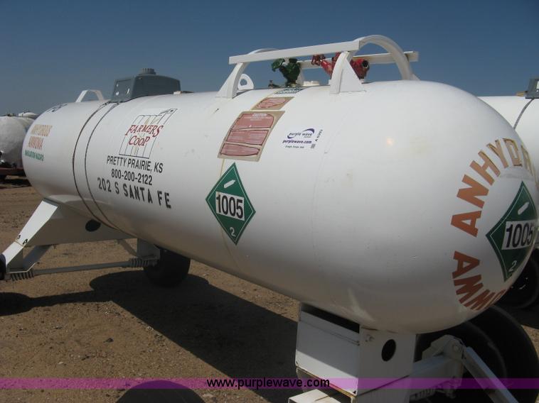 image for item A6393 Anhydrous ammonia application tank